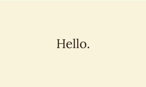 hello
